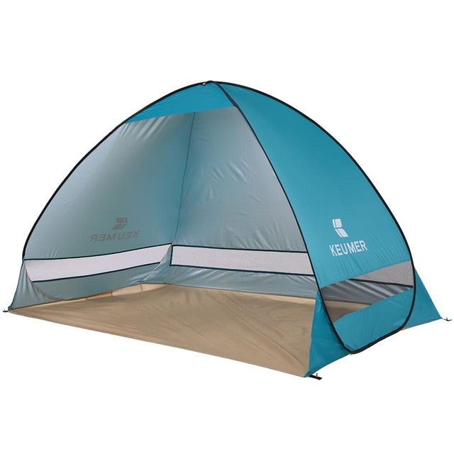 Automatic Blue Tent