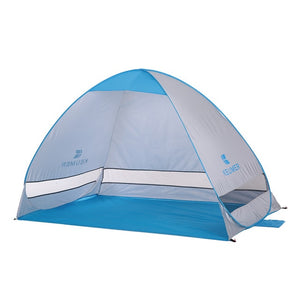 Automatic Blue Tent