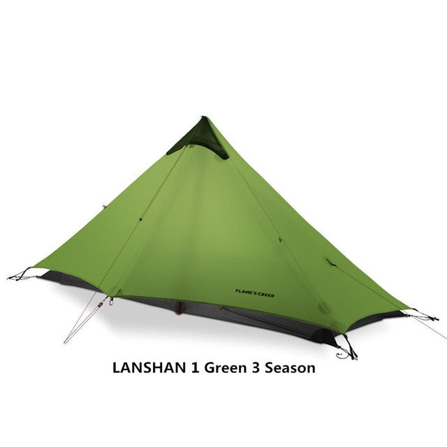 Double-Layered Triangle Tent