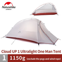 Load image into Gallery viewer, Naturehike White Tent + Free Mat