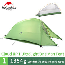 Load image into Gallery viewer, Naturehike White Tent + Free Mat